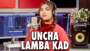 Uncha Lamba Kad Female version Cover by Aish| Aish Lyrics
