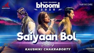 Saiyaan Bol| Kaushiki Chakraborty Lyrics