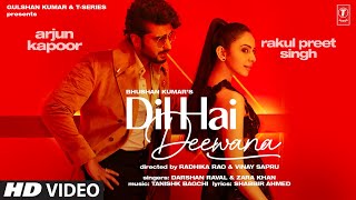 Dil Hai Deewana| Darshan Raval Zara Khan Lyrics