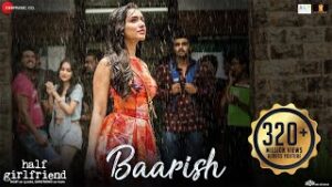 Baarish Hindi English| Ash King Lyrics