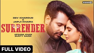 Surrender| Afsana Khan Lyrics