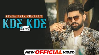 Kde Kde| Khasa Aala Chahar Lyrics
