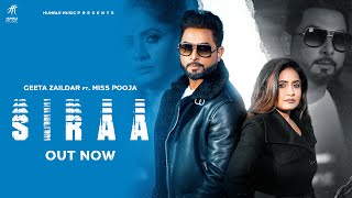 Siraa| Geeta Zalidar Miss Pooja Lyrics