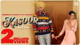 Kasoor - Amar Sehmbi Lyrics
